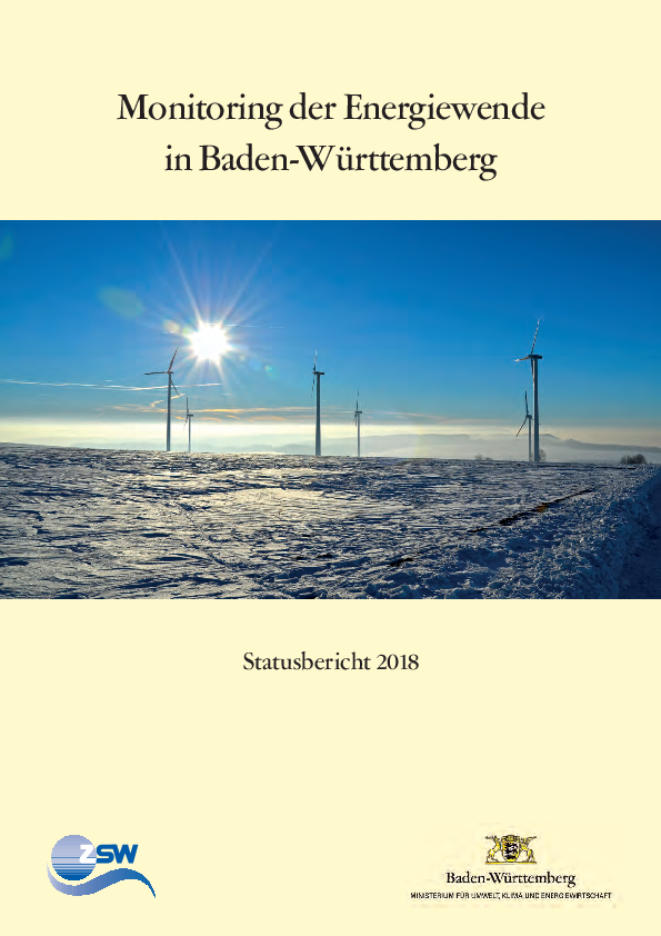 Monitoring der Energiewende Baden-Württemberg 2018