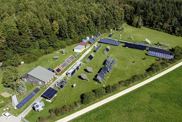 Image of the solar testing facility Widderstall