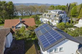 Mit neuartigen Verfahren und Planungswerkzeugen können Kommunen nun berechnen, wie die Energieversorgung für einzelne Quartiere am besten ausgestaltet werden kann. (Foto: Solar Cluster Baden-Württemberg e.V. / Kuhnle & Knödler)